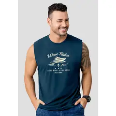 MARKETING PERSONAL - Camisilla Hombre Azul Profundo Mp 110528