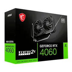 MSI - Tarjeta de Video VENTUS GeForce RTX™ 4060 8GB DDR6 2X (27138)