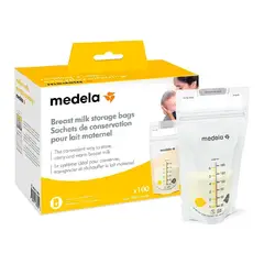 MEDELA - Bolsas Para Almacenar Leche Materna 6oz180ml 100pzs