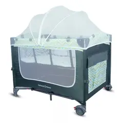 BEBESIT - Cuna Corral Tipo Colecho Sleep Verde