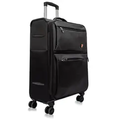 EXPLORA MALETAS - Maleta Blanda Grande Spinner Negro