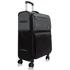 EXPLORA MALETAS - Maleta Blanda Grande Spinner Gris