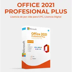 MICROSOFT - Office Professional Plus 2021 5 PC