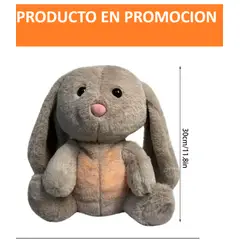 ORIGINAL HEALTH - PELUCHE CONEJO QUE RESPIRA CON SONIDOS
