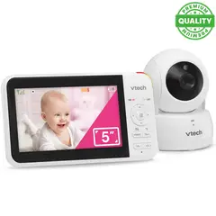 VTECH - Monitor Camara Bebe 5 Vision Nocturna Nuevo Diseño