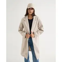 SEVEN SEVEN - Chaqueta Para Mujer Abrigo Color Taupe Marca #28080975