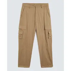 SEVEN SEVEN - Pantalón Multipocket Para Hombre Café
