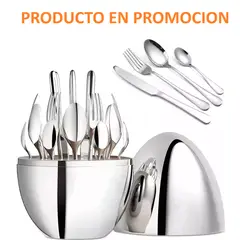 PREMIUM - JUEGO DE CUBIERTOS DE 24 UNIDADES CON ESTUCHE HERMOSO
