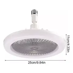 GENERICO - Ventilador con luz y control FS-YT-R260
