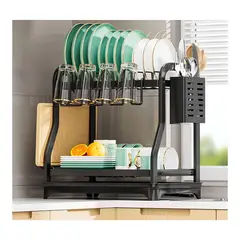 GENERICO - Escurridor organizador platos 2 niveles