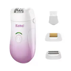 GENERICO - Maquina Depiladora Kemei Mujer Color Blanco