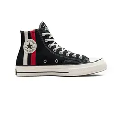 CONVERSE - Tenis Botas Chuck 70 Hombre-Negro/Rojo