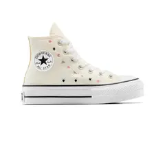 CONVERSE - Tenis Botas Chuck Taylor All Star Lift Mujer-Beige