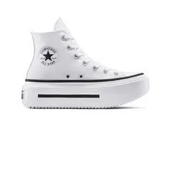 CONVERSE - Tenis Botas Ctas Lift Double Stack Mujer-Blanco