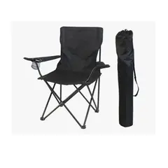 GENERICO - Silla Grande Plegable Con Brazos Y Bolso