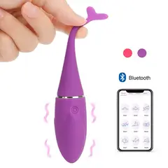 GENERICO - Vibrador Consolador Delfin Recargable Control Movil 26495-42