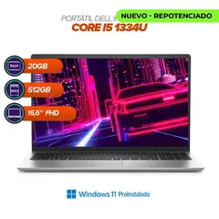 DELL - Portátil Inspiron 3530 / Intel Core i5 1334U / 20GB RAM / 512GB SSD / 15.6” FHD