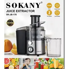 SOKANY - EXTRACTOR DE JUGOS AUTOMATICO FRUTAS Y VERDURAS