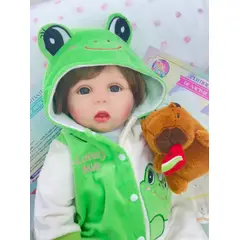 GENERICO - ❤ Bebe Reborn ❤ Emiliano ❤ Ropa De Ranita ❤