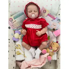 GENERICO - ❤ Bebe Reborn ❤ Sammy Ropa Roja ❤