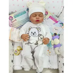 GENERICO - ❤ Bebe Reborn ❤ Samuel ❤ Ropa Blanca ❤
