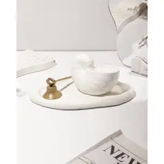 DECORACIONES ALE Y GABI - Centro de mesa Vela Base y accesorio Amar