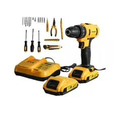 SKY - Taladro Original Inalambrico 2 Baterias 36v 34 Pz