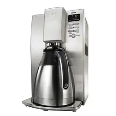 OSTER - Cafetera Electrica 10 Tazas Programable Termica Acero 304