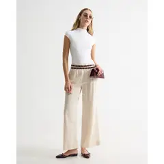 SEVEN SEVEN - Pantalón Para Mujer Moda Color Crudo Marca #28071892