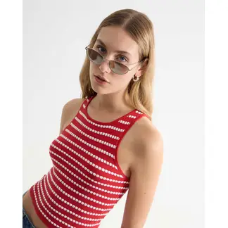 SEVEN SEVEN - Camiseta De Mujer Color Rojo Marca #28096261