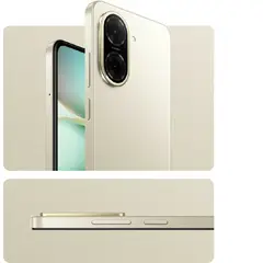 XIAOMI - Celular Redmi A5 Memoria 3Ram /64Gb, Camara 32MP, 5200 mAh, Android 15 Color Dorado Arena