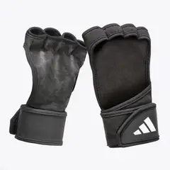 ADIDAS - Guantes abiertos TALLA M para entrenamiento