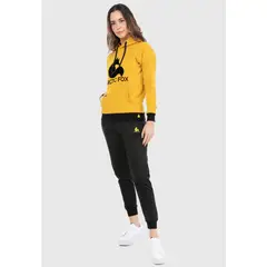 ARCTIC FOX - Conjunto Sudadera Mujer Buzo Hoodie Mostaza