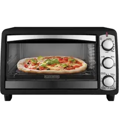 GENERICO - Horno Tostador Black And Decker 1200W 6 Rebanadas