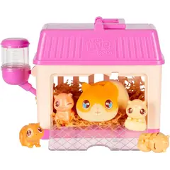 LITTLE LIVE PETS - Mini Hámster o Conejita Sorpresa Cuida y Revela Bebés