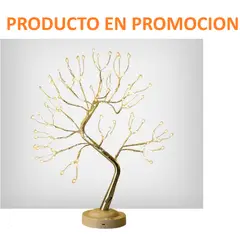 LEDMAX - LAMPARA LED EN FORMA DE ARBOL PARA DECORACION