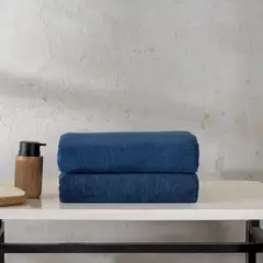 VIANNEY - Toalla Mawi Azul Talla Baño