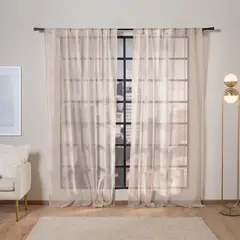 VIANNEY - Cortinas Viena Beige Largas