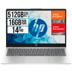 HP - PORTATIL AMD RYZEN 5 7520U SSD 512GB RAM 16GB DDR5 LED 14"