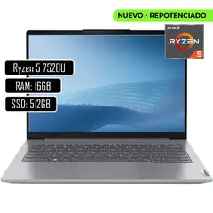 LENOVO - Portatil V14 Ryzen 5 7520U Ram 16Gb Ssd 512Gb 14 Win11 Home