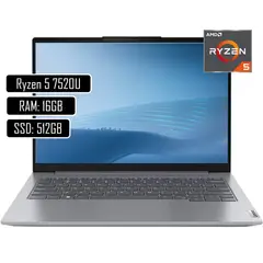 LENOVO - Portatil V14 Ryzen 5 7520U Ram 16Gb Ssd 512Gb 14 Win11 Home