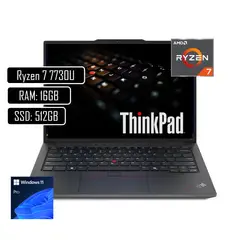 LENOVO - Portatil Thinkpad L14 Ryzen 7 7730U Ram 16Gb Ssd 512Gb Win11 Pro 14
