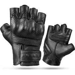 INBIKE - Guantes de moto verano piel de cabra resistentes modelo X