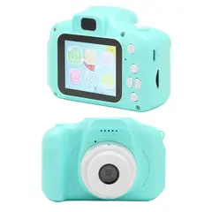 GENERAL - Mini Camara Digital Foto Niños Bateria Recargable Verde V-77