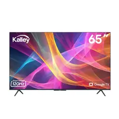 KALLEY - TV 65" Pulgadas 164 cm 65GQ405 4K-UHD QLED Smart TV Google