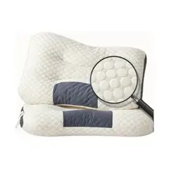GENERICO - Cojin 3d Almohada Cervical Para Descansar Blanco