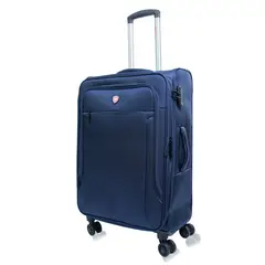 EXPLORA MALETAS - Maleta Lona Mediana Onix Azul