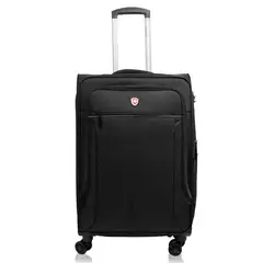 EXPLORA MALETAS - Maleta Grande 23 Kg Lona Grande Onix Negro