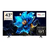 TCL - TV 43" Pulgadas 109 cm 43P7K 4K-UHD QLED Smart TV Google