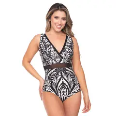 FAJATE - Body con control de abdomen y realce de busto moldeo de figura